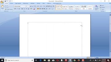 How To Create Text Boundaries in MS Word 2007 - Bangla tutoria-1