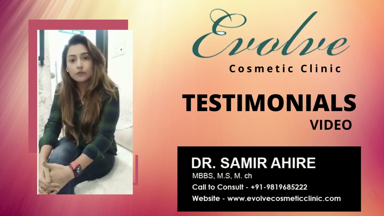 Success Stories, Patient Testimonial of Breast Reduction Surgery @ Evolve Cosmetic Clinic, Mumbai.