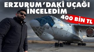 Erzurum Havalimanı'ndaki Ilyushin Il-76'nın Tüm Detayları!