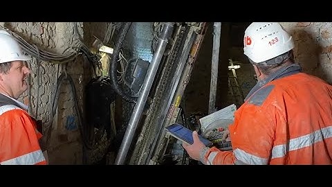 LiPAD®-100 | How to align a drilling rig for precise jet grouting | LITEF