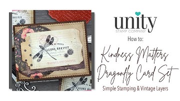 Unity Quick Tip: Kindness Matters Vintage Inspired Card Set