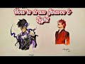 How to draw and colour Jinwoo & Light || Drawing Tutorial of Sun-Jinwoo And Light Yagami