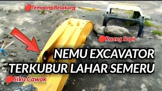 Download Lagu NGERI !!! NEMU EXCAVATOR TERKUBUR MATRIAL LAHAR SEMERU MP3