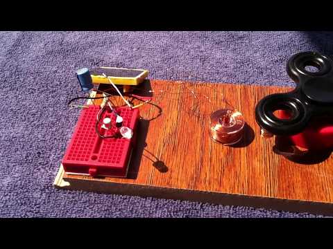 Solar Electronic 'Fidget Spinner'