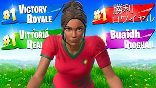 Winning Fortnite In EVERY Region!