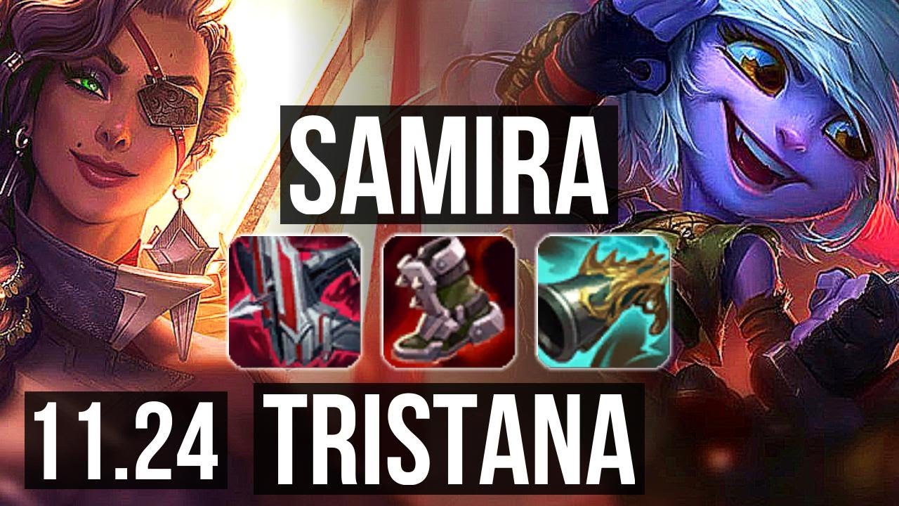 SAMIRA & Neeko vs TRISTANA & Yuumi (ADC) | 6 solo kills, 600+ games | NA Diamond | 11.24