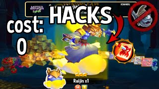 Monster Legends BUG to get RAIJIN Treasure Cave 2024 - Miniminos Bounty Hunt LifeHacks Trick Pattern
