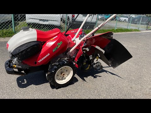 YANMAR ヤンマー　耕運機　管理機　ポチMRT40ES 整備済み YANMAR ヤンマー 管理機 MRT650UV うねたてポチ 畝立 耕運機 步行式