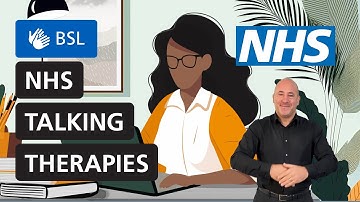 Treatment for depression and anxiety | NHS Talking Therapies (BSL)