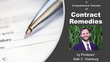A Comprehensive Overview of Contract Remedies: Damages, Specific Performance, & Negative Injunction