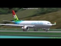 Air Seychelles A330-200 Seychelles International Airport FSIA Landing FS9