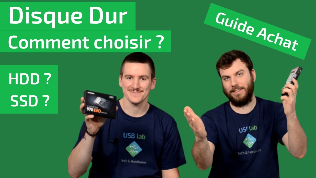 Quel disque dur SSD acheter? Choisissez le bon grâce à nos conseils