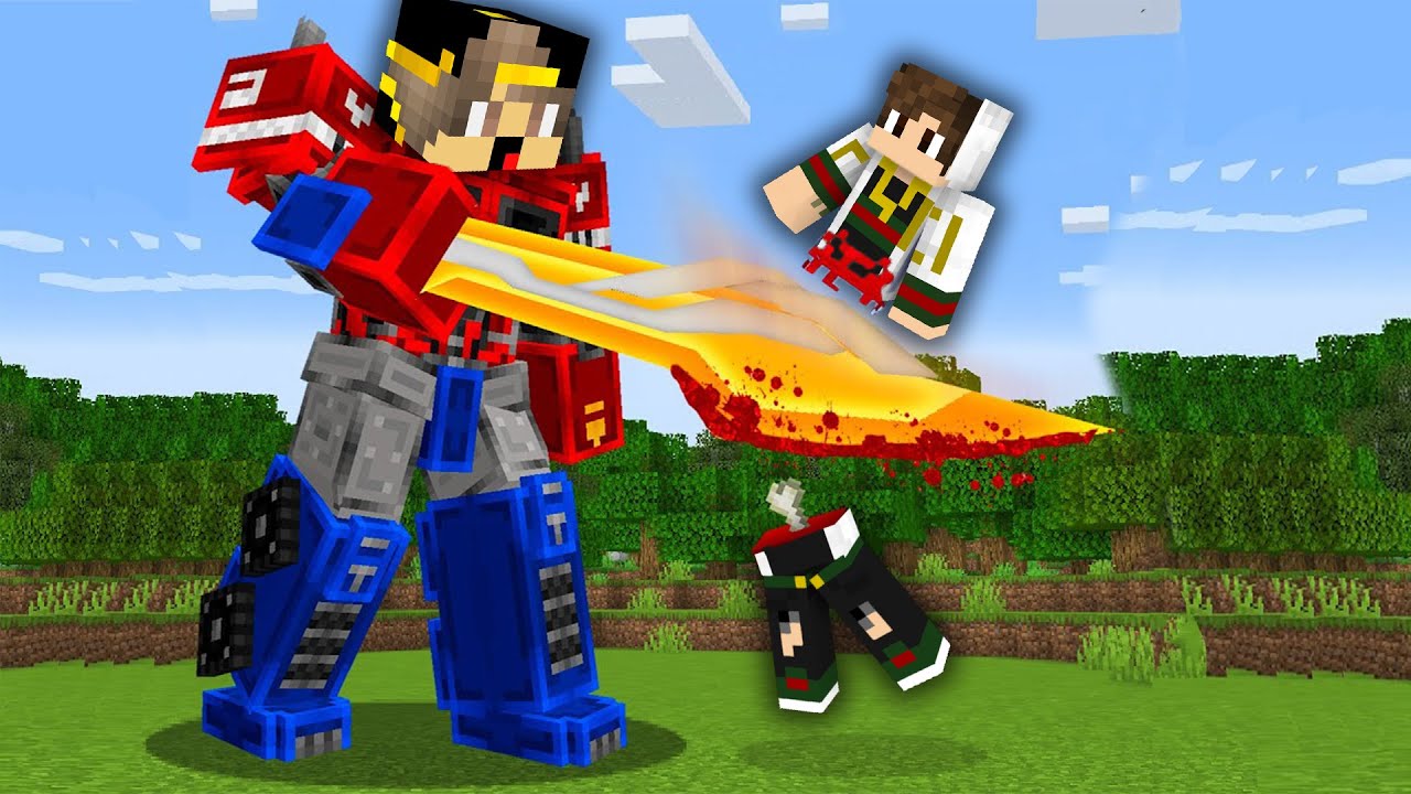 ماين كرافت ولكن صنعت دروع الرجل الالي بطريقة غريبة ( دروع وادوات OP ) !!!🔥🔥