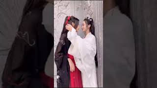 China Lesbian Girls Kissing Movement 🔥 | China Lesbian Couple Kissing 🔥 #shorts