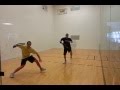 Ny state fishkill racquetball  open semifinals  slow motion