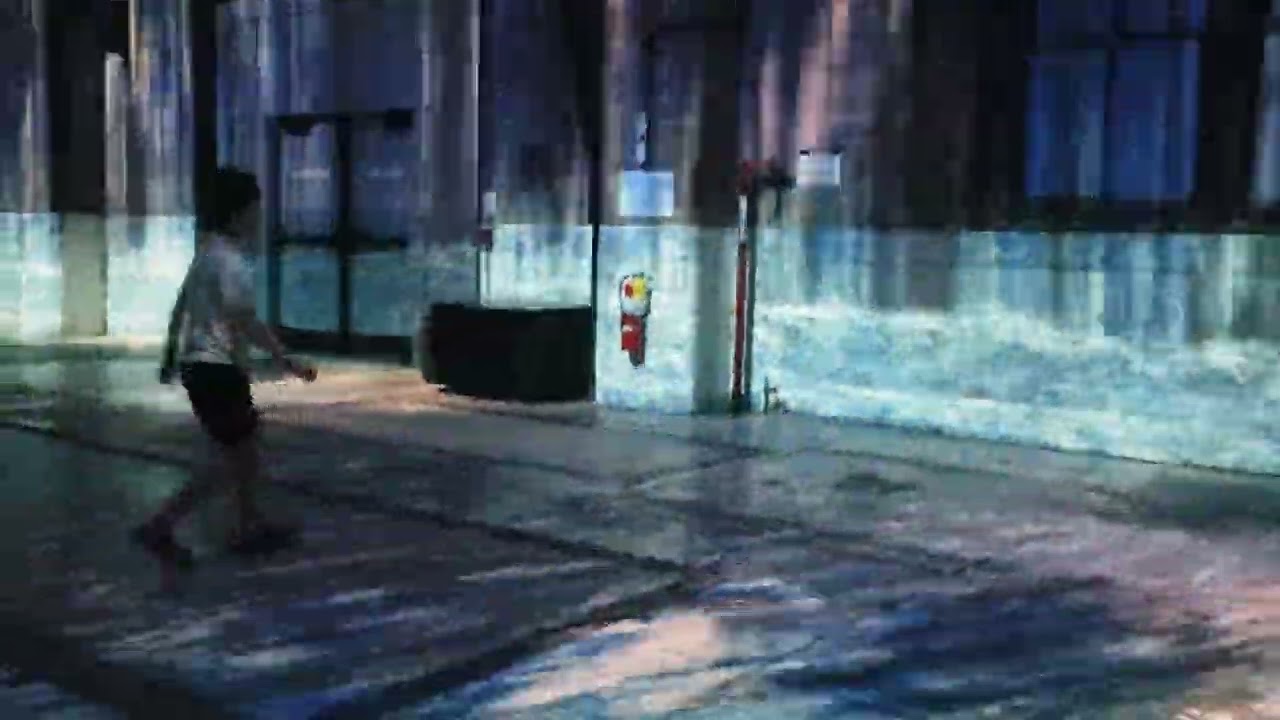 Niagara Falls Power Station at Night 1