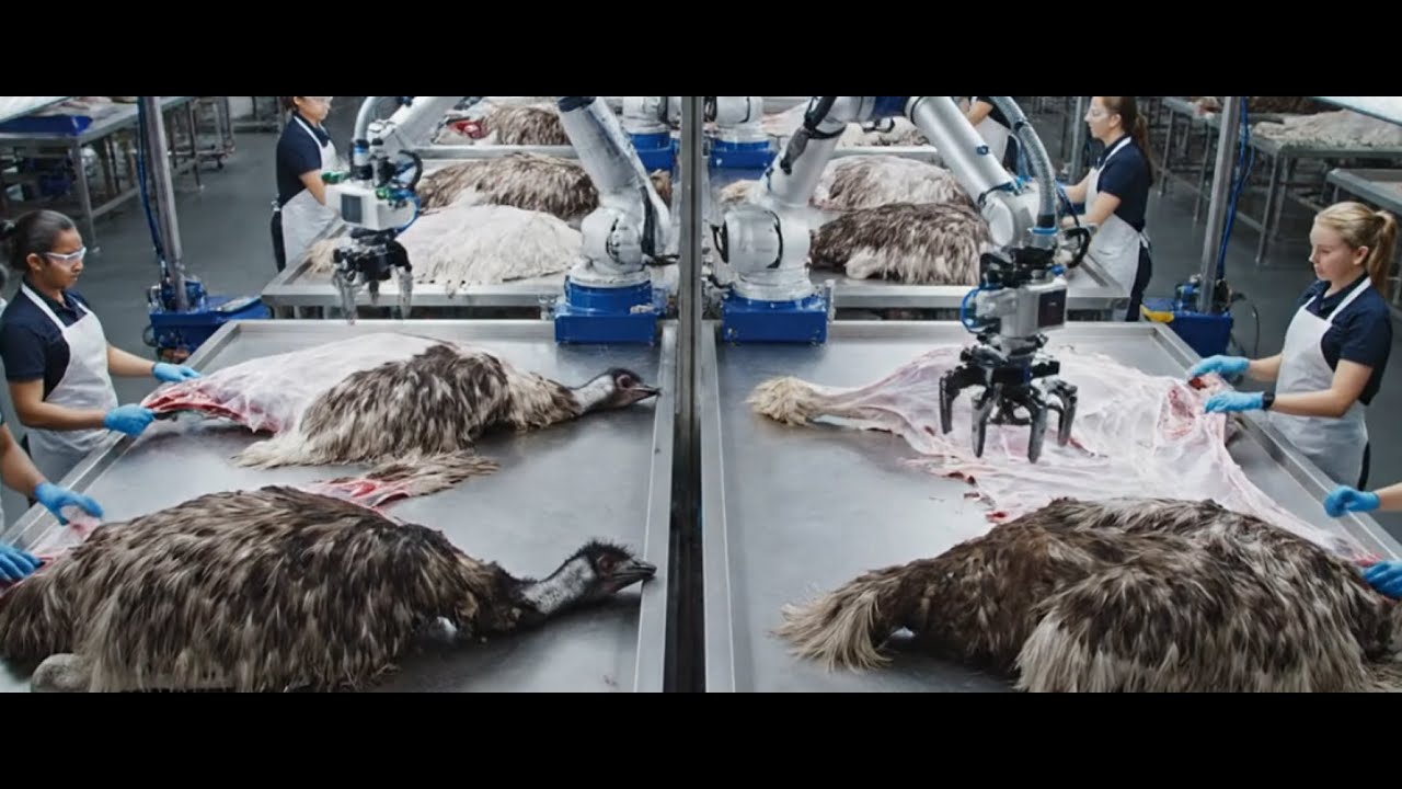 Inside the Ostrich Leather Factory – How Exotic Skin Becomes $50,000 Luxury Bags Full Process