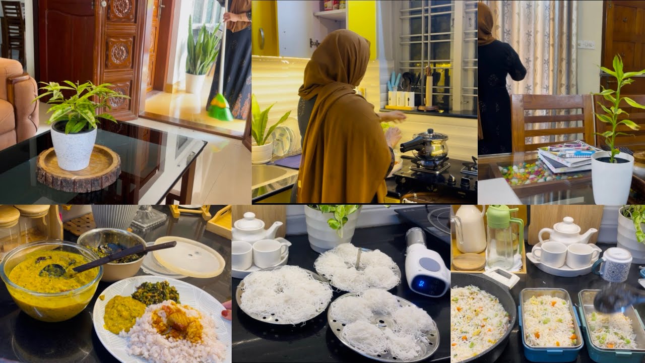 5.30 AM Morning Routine| Busy Morning Routine#breakfast#lunch#idiyappammakerunboxing