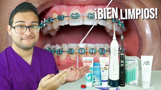 ¡COMO CEPILLARSE LOS DIENTES  CON BRACKETS! La GUIA MAXIMA