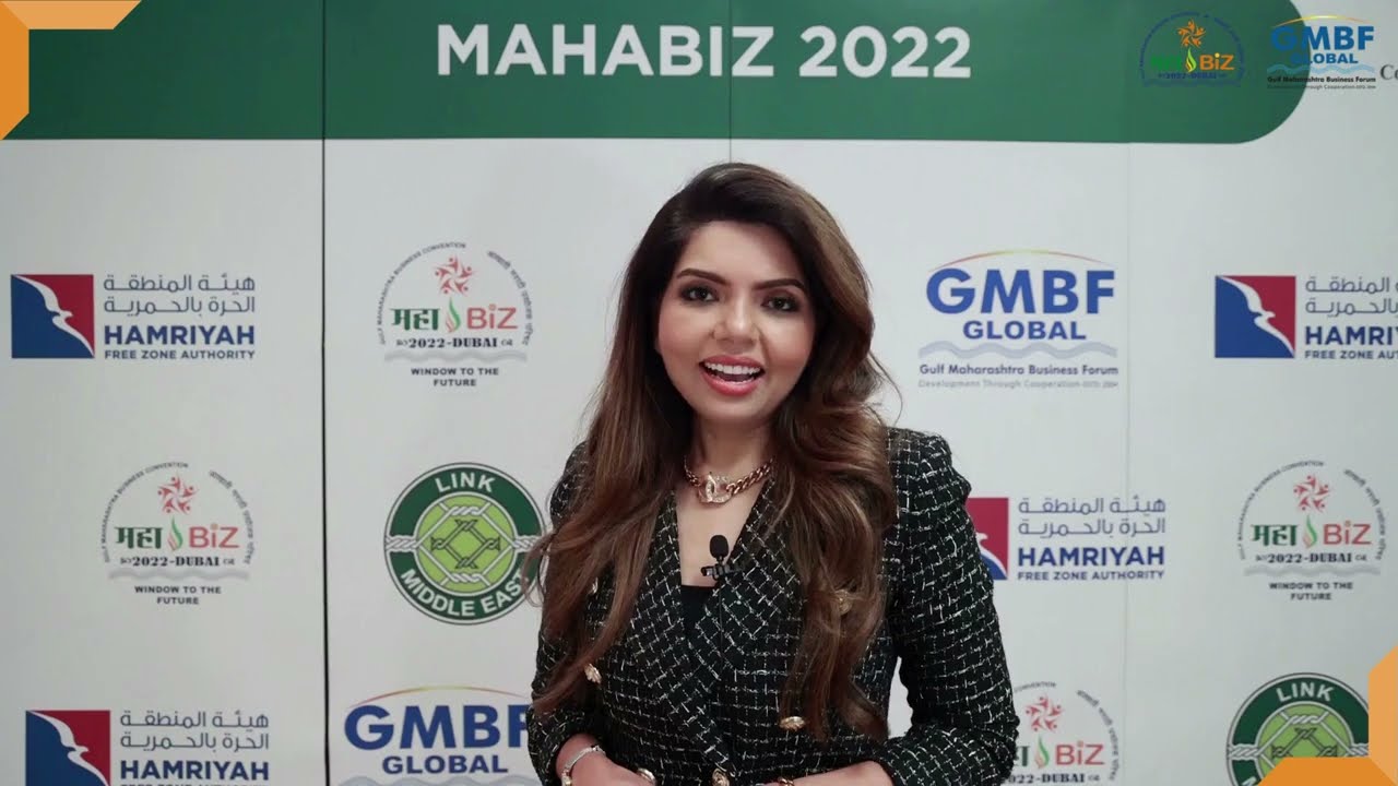 Aparna Bajpai from Beingsheofficial During MahaBiz 2022