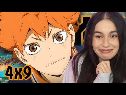 HINATAAAAA│HAIKYUU Season 4 Episode 9 REACTION