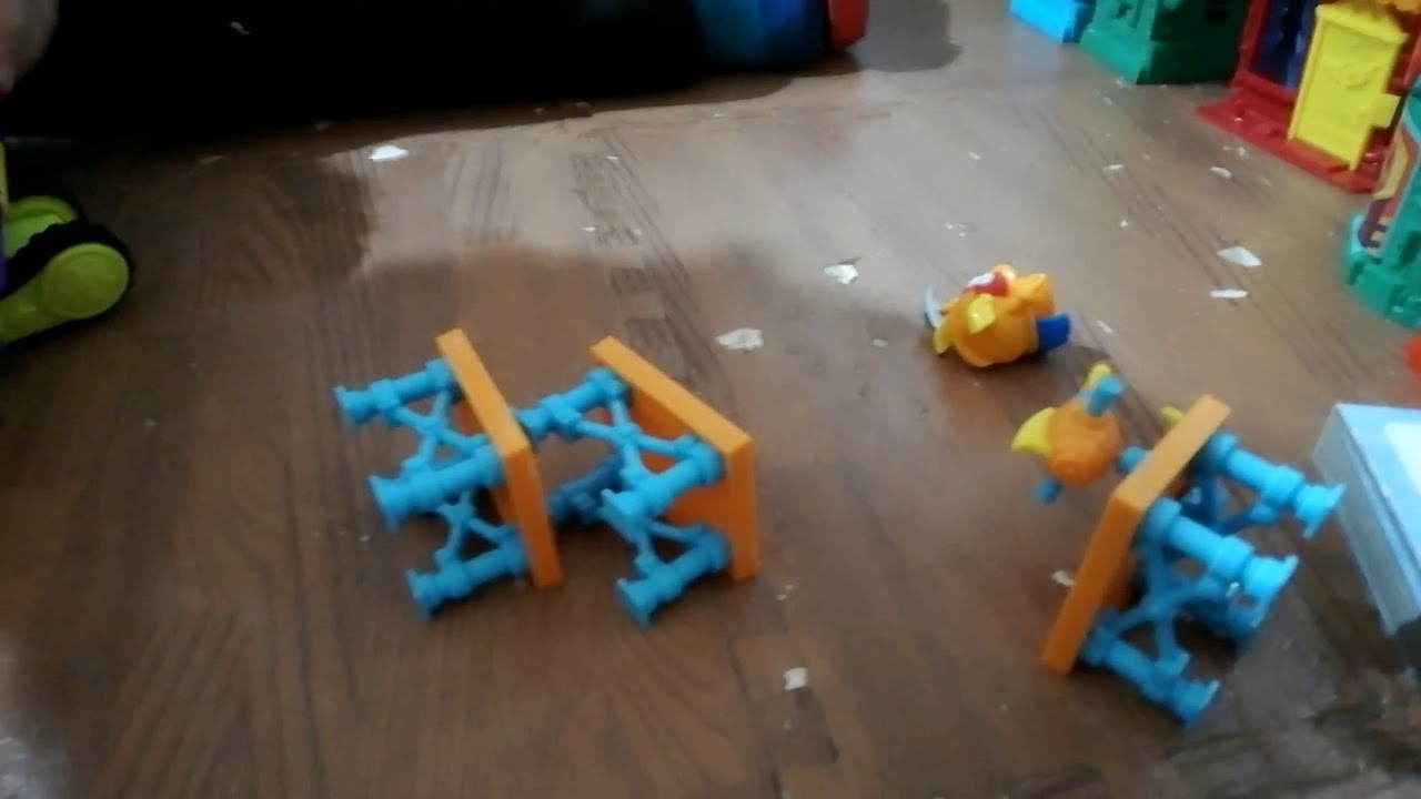 Super Zings Total Demolition Mission 2 niños coches grúa dibujos