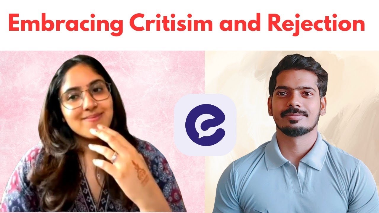 Embracing Criticism and Rejection with tutor Reshma susan 