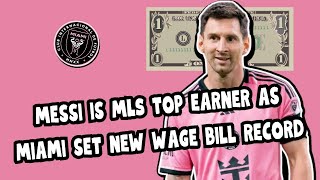 Messi is the highest-earning player in MLS
