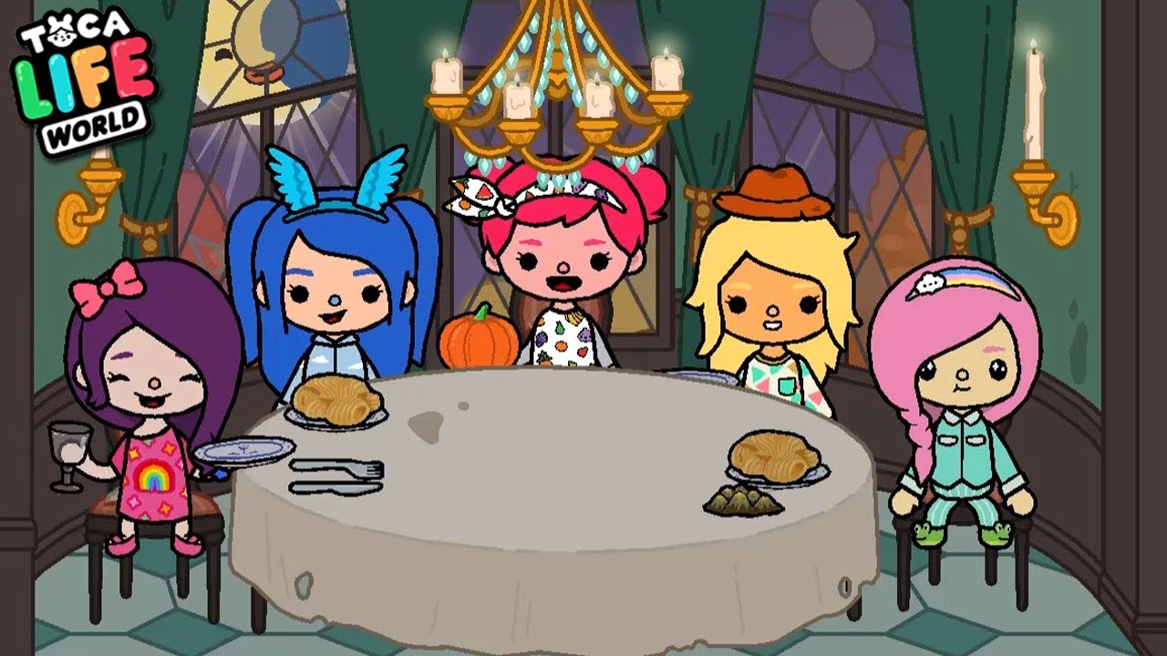 UMA NOITE em 4 LUGARES DIFERENTES (Toca Life World) ‹ Luli Rarity ›