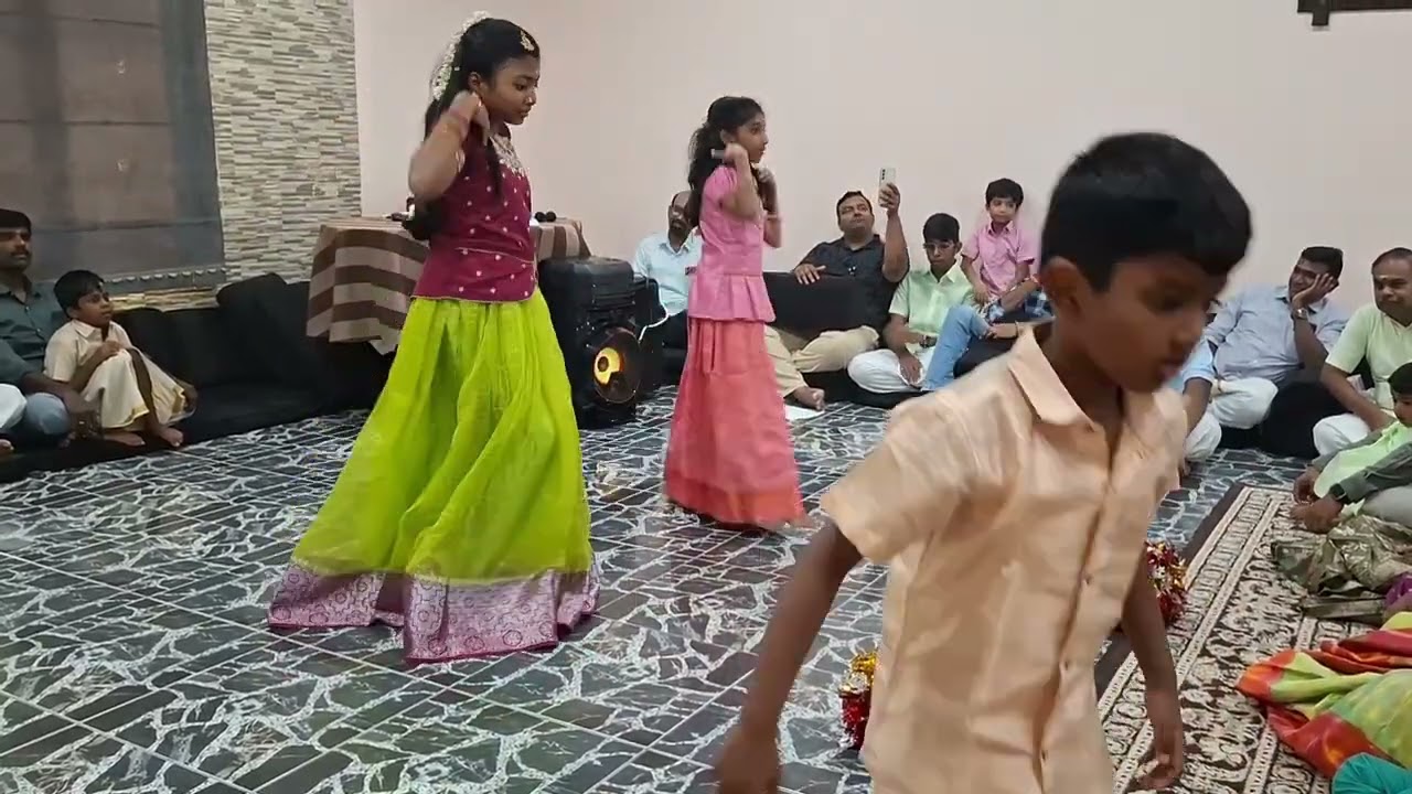 Anjali and prathiksha dance performance 