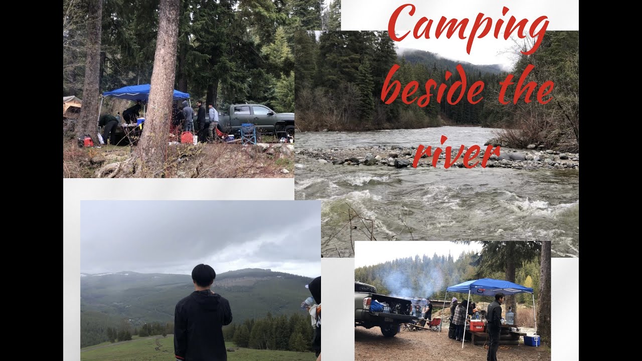 CAMPING WITH FRENDS IN COPPER CREEK BC