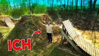 Die Big Line Mit Dem Dirt Bike Fahren