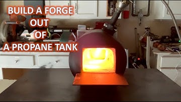 Propane Tank Forge Build: DIY using KAOWOOL, Refractory, Rigidizer