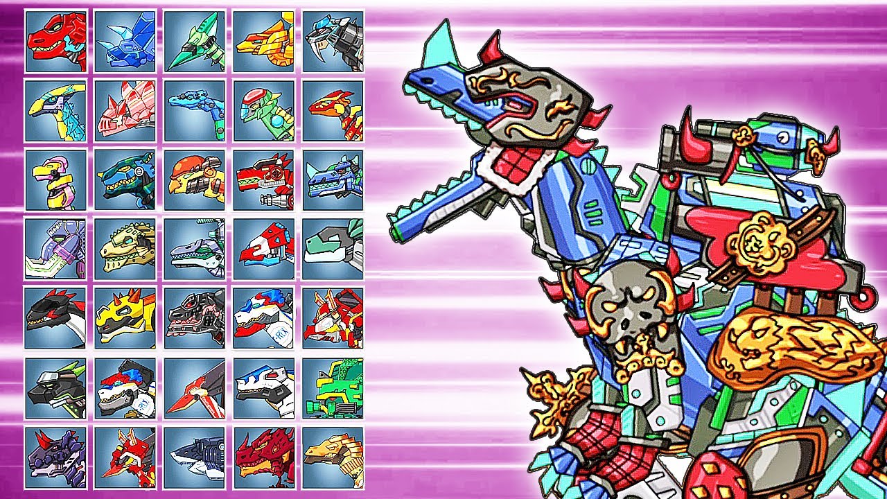 Dino Robot Battle Arena: Ceratosaurus Warrior Family | Eftsei Gaming