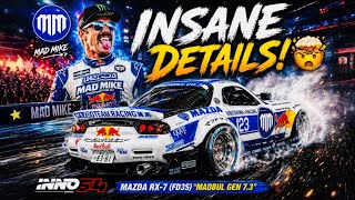 BEST! MAD MIKE 1/64 CAR EVER??😍🔥 INNO64 MAZDA RX-7 FD3S MADBUL GEN 7.3 REDBULL LIVERY