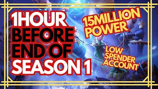 END OF SEASON 1 CALL OF DRAGONS | MASSIVE POWER