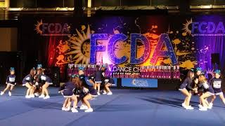 Ebtk8 Cheer 2018 1st place FCDA National Champions