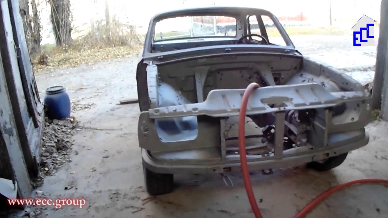 Пескоструйная обработка автомобиля