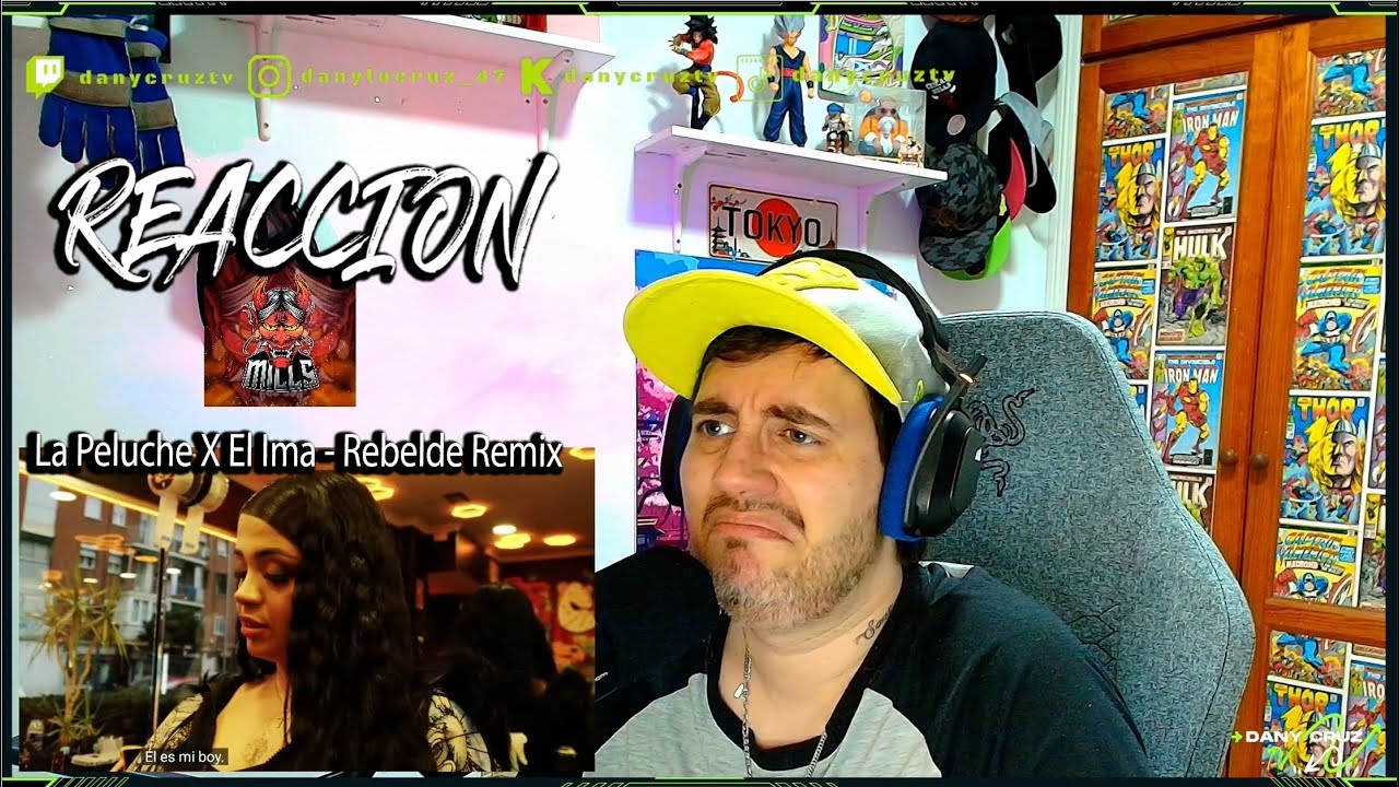 REACCION DANYCRUZTV - La Peluche X El Ima - Rebelde Remix 😨 (DESCUBRIENDO Y ENSEÑANDO TALENTO)