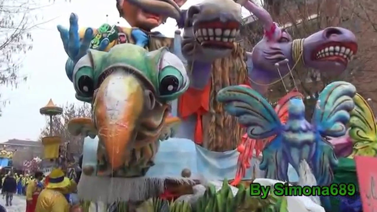 Carnevale Carmagnola 2016, Sfilata Carri e Figuranti