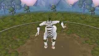Centaur-Zebra Creature
