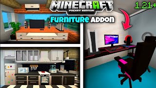 Best FURNITURE Addon For MCPE/MCBE 1.21.80+ screenshot 5