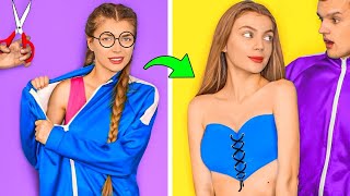 CLOTHES DIY \& FASHION HACKS! Simple Crafts and Hacks For Back To School by Mariana ZD
