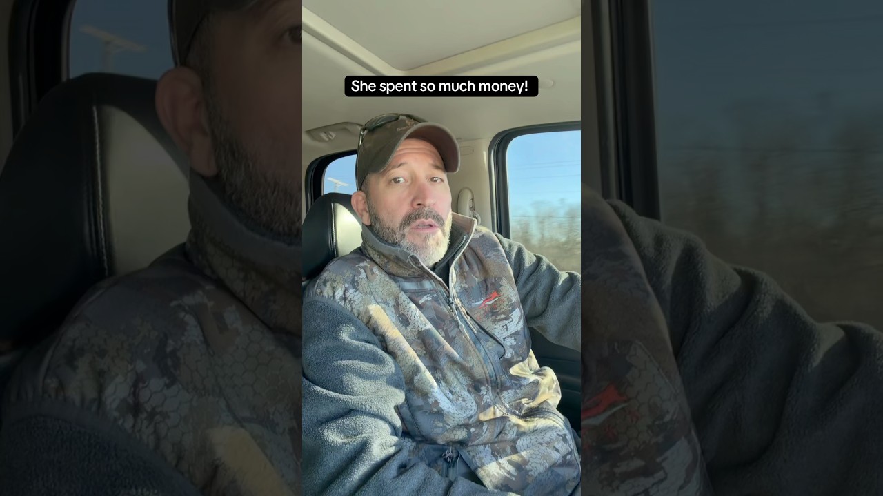 She spent so much money! 😂 