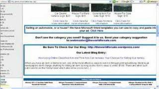 The World For Sale: Classified Ads, Auctions and Trading
