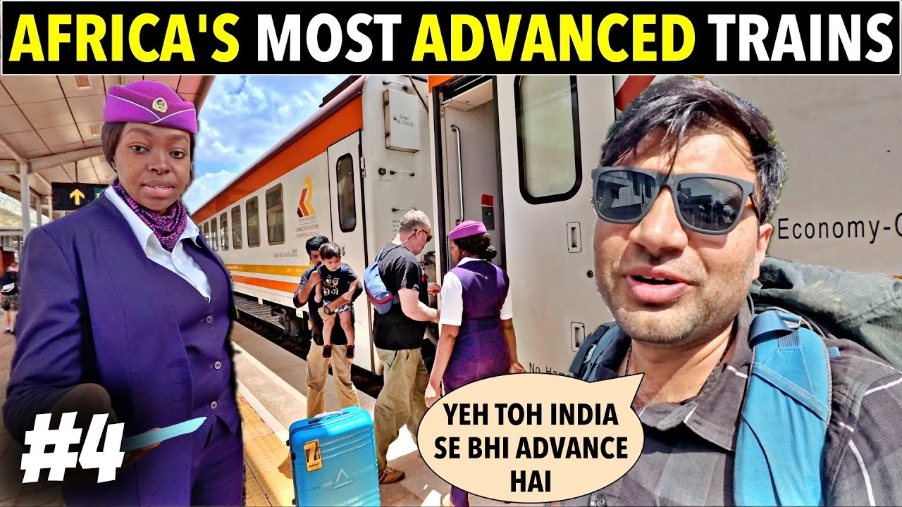 Traveling in Africa's MOST ADVANCED Trains - Kenya SGR Nairobi to Mombasa