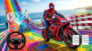🏍️ Master the Ultimate GT Bike Challenge! 🔥Impossible Mega Ramp Action 🚀 | Android Gameplay screenshot 3