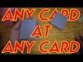 Card Trick Tutorial - Any Card at Any Card