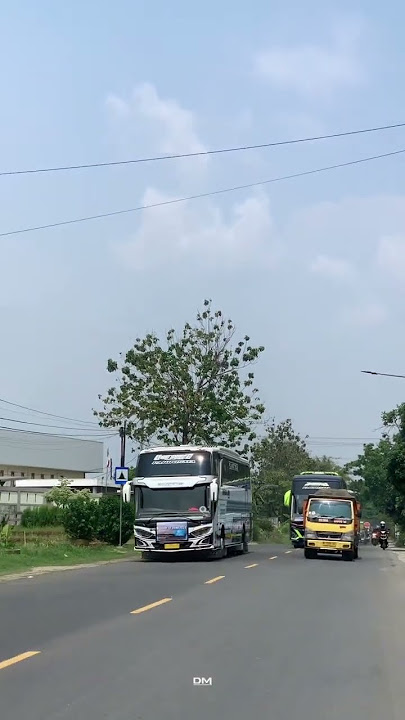 basuri tobrut tobrut viral sampe hampir ciuman sama truk😭😂 #basurihorn #busmania #tunggaljaya