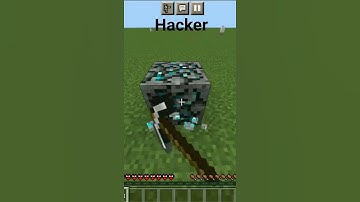 Noob vs Pro vs hacker trap #minecraftshorts